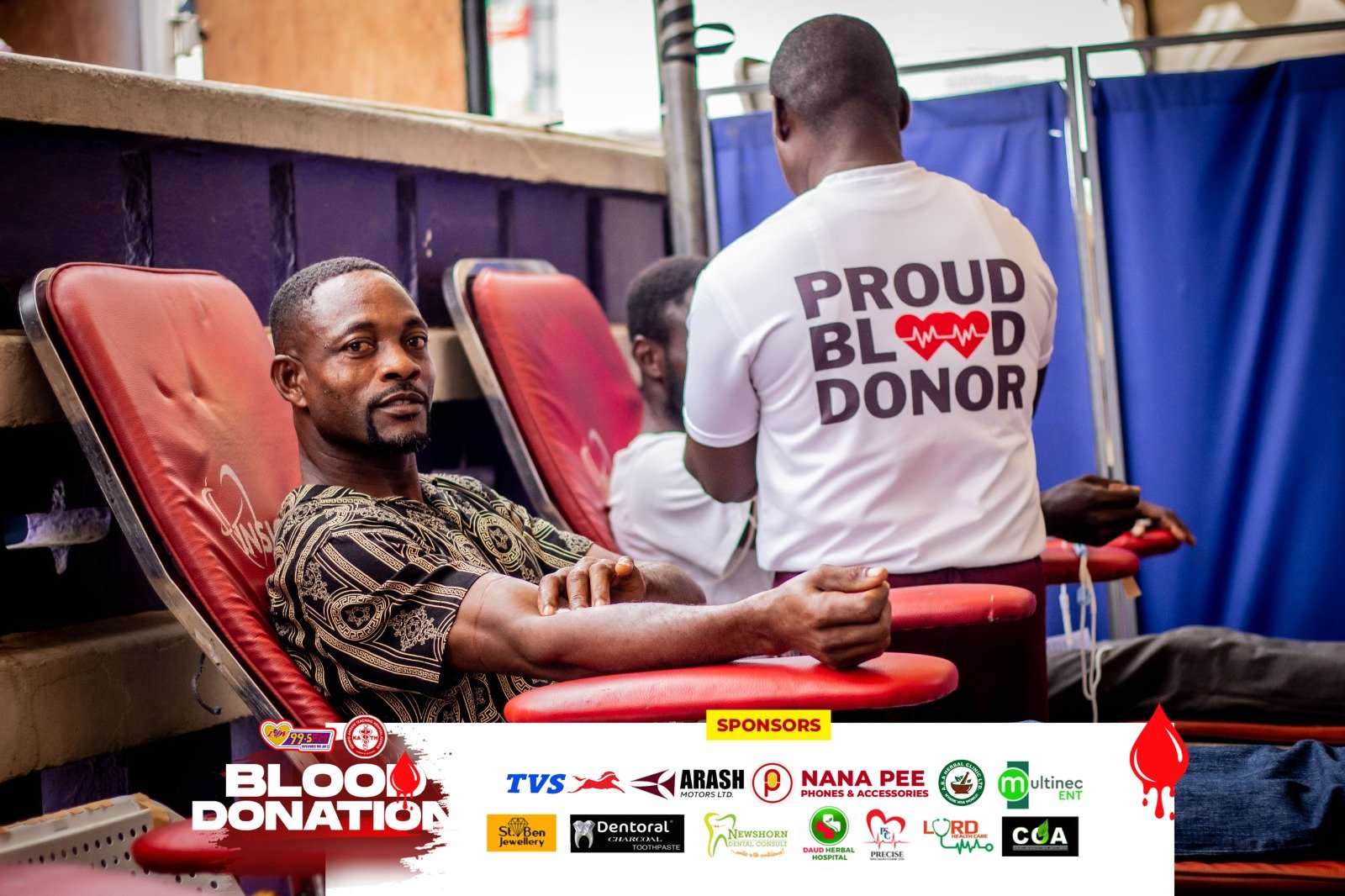 Luv FM, Komfo Anokye Blood Bank hold blood donation exercise in Kumasi