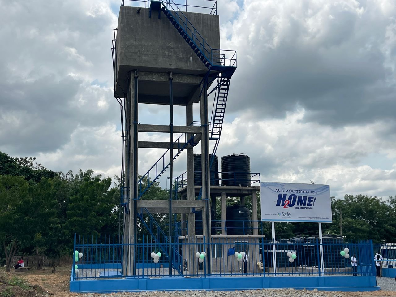 Safe Water Network commissions over $800k Asikuma Home Water Station