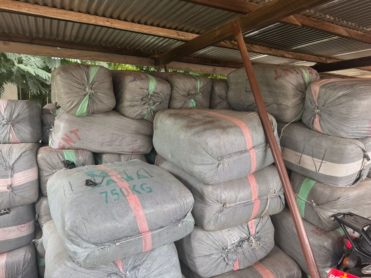 Ashanti region Security Liaison destroys counterfeit diapers, goes after importers