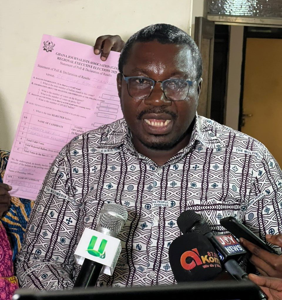 MGL’s Kofi Adu Domfeh wins Ashanti Regional GJA Chairmanship re-run
