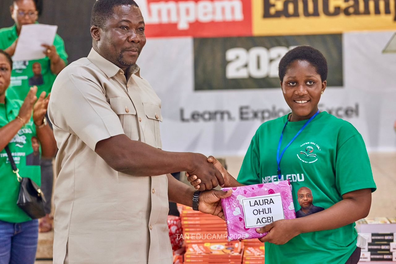 400 JHS students benefit from Ampem Educamp 2025