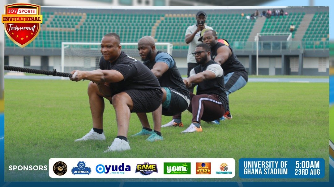 Friendly rivalry meets fun at JoySports Invitational with tug of peace, arm wrestling, races, and more