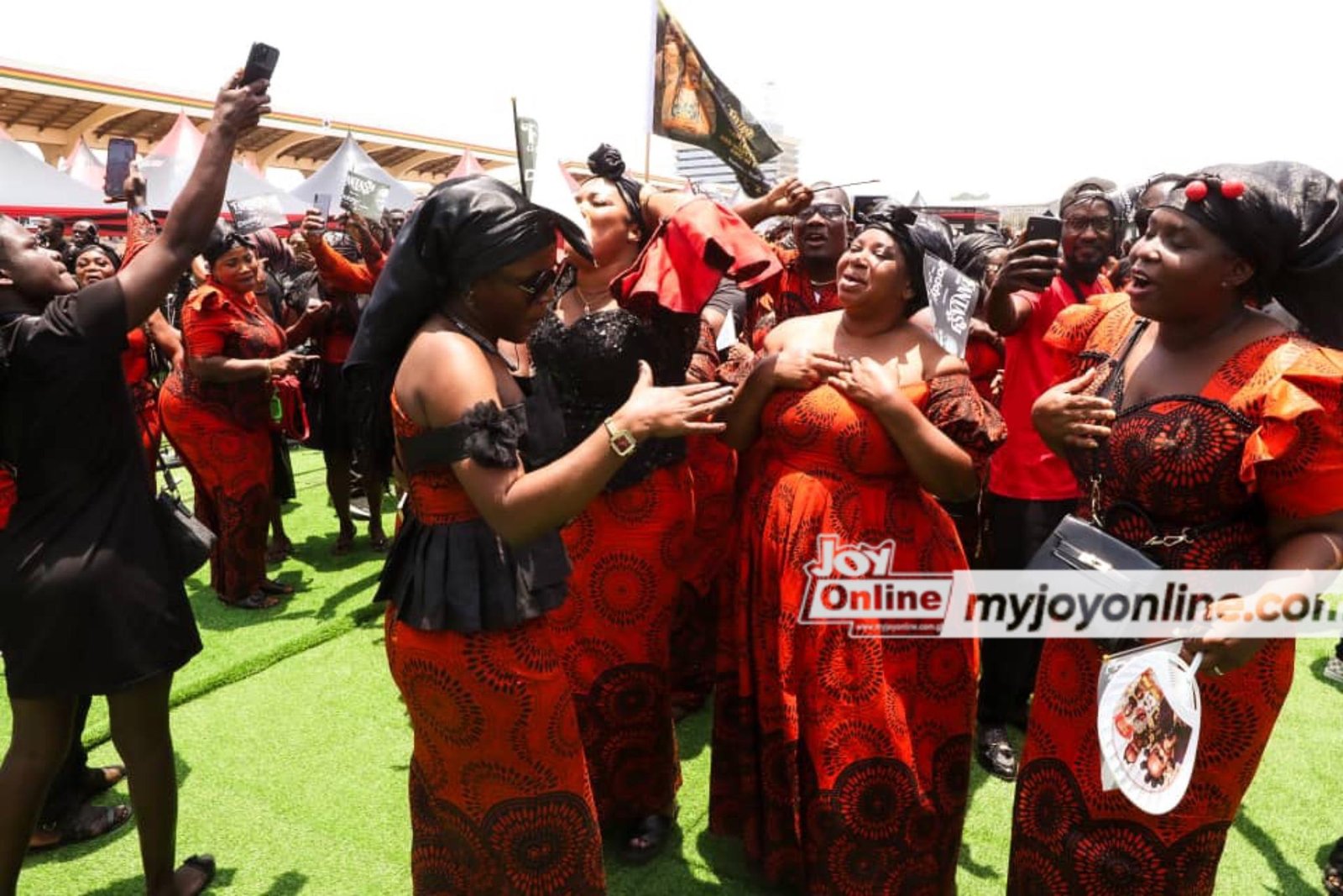 Ghanaians gather at Independence Square for Daddy Lumba’s one-week celebration
