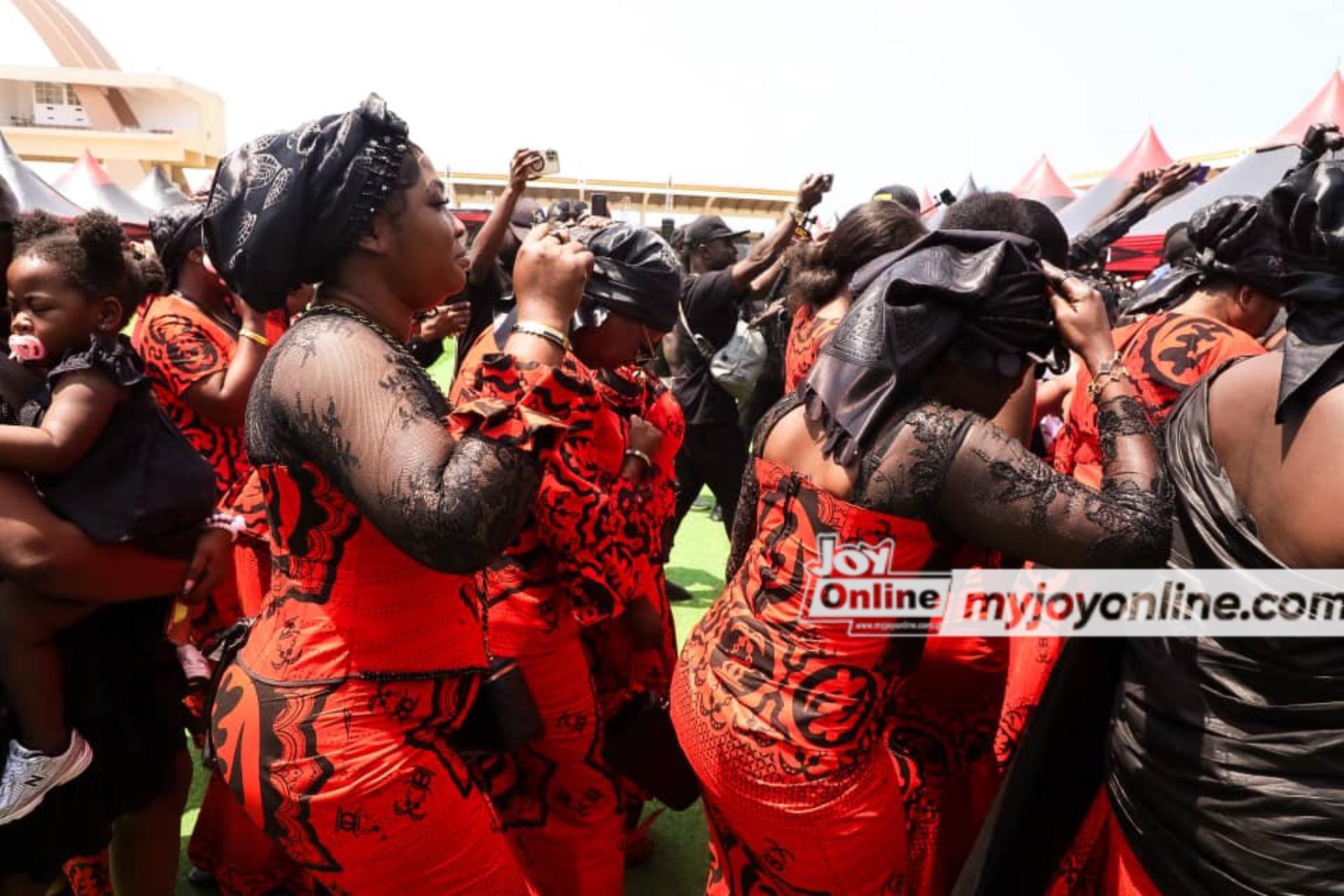 Ghanaians gather at Independence Square for Daddy Lumba’s one-week celebration
