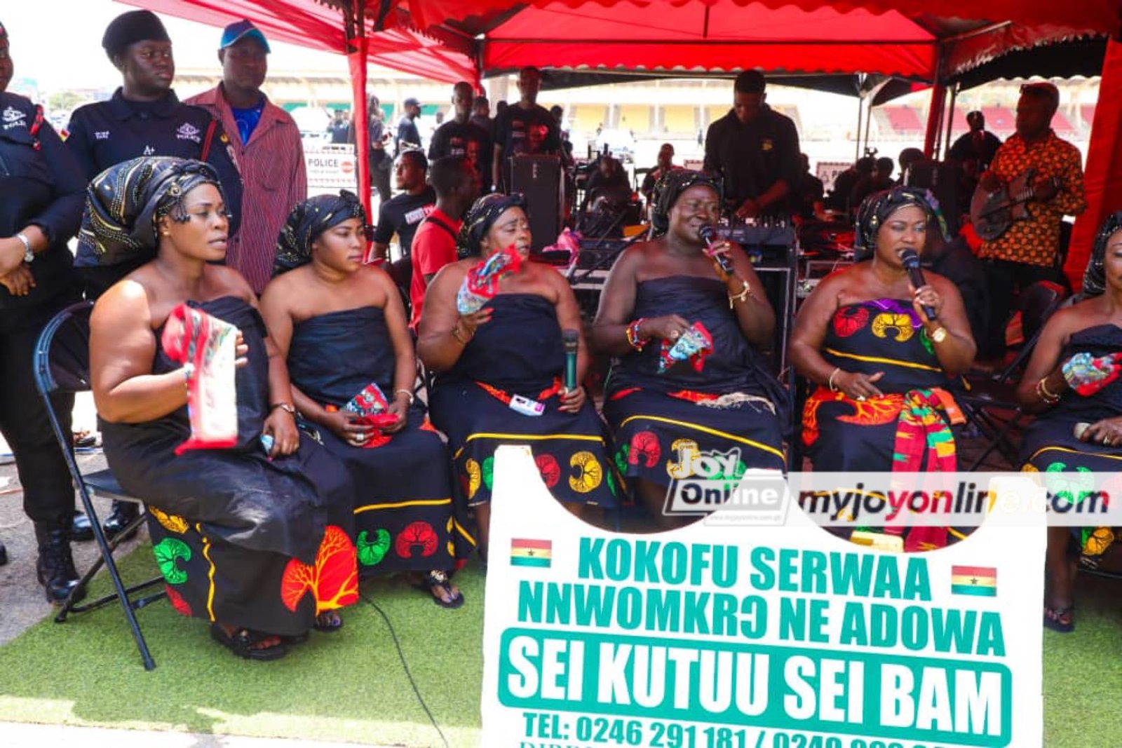 Ghanaians gather at Independence Square for Daddy Lumba’s one-week celebration