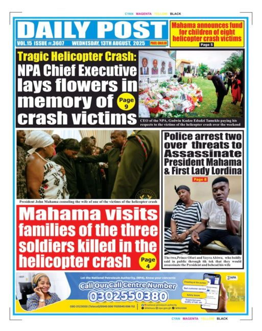 Today's Front pages: Wednesday, August 13, 2025