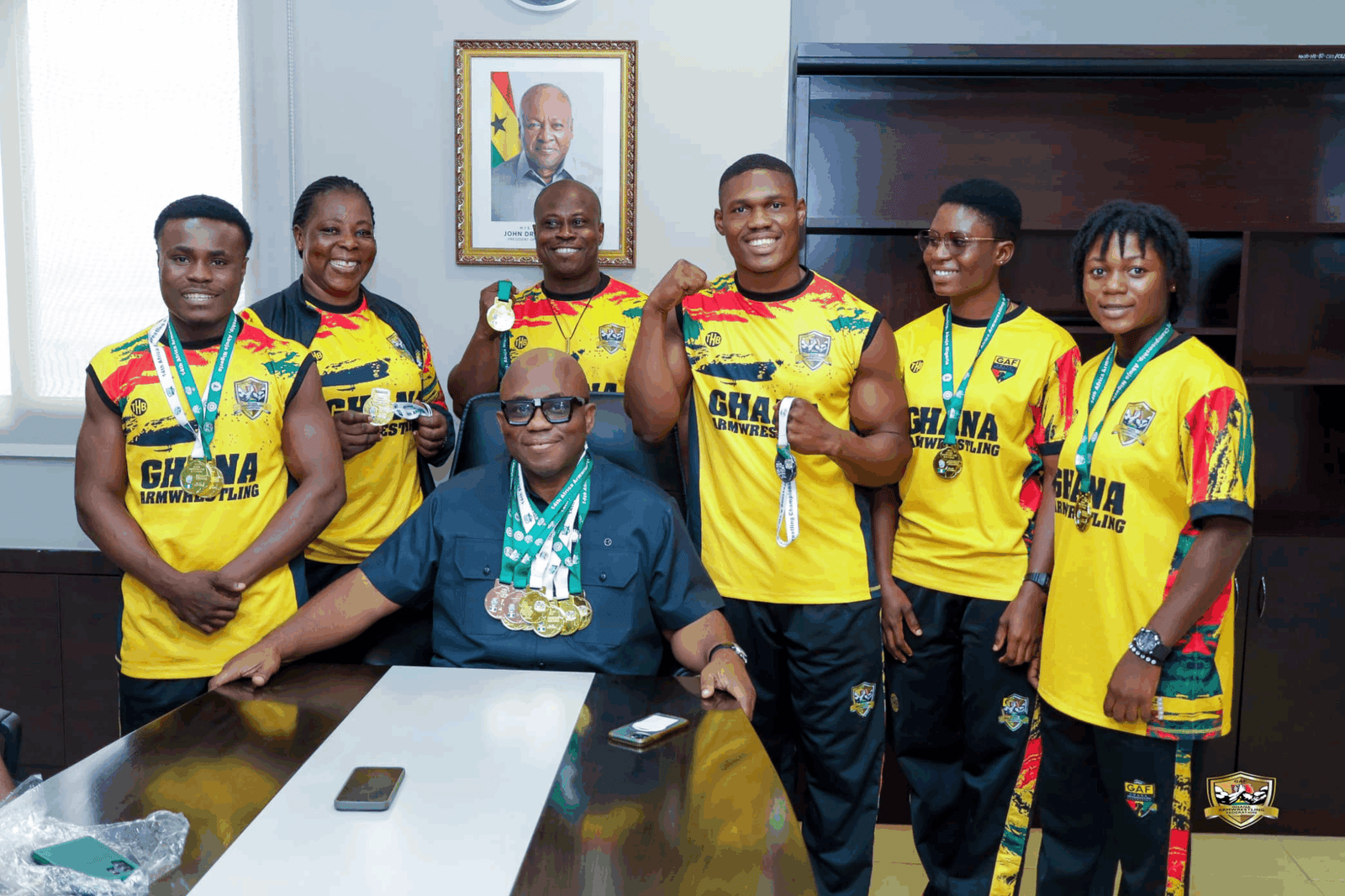 Armwrestling: NHIA Boss keen on building long-term support for Ghana's golden arms