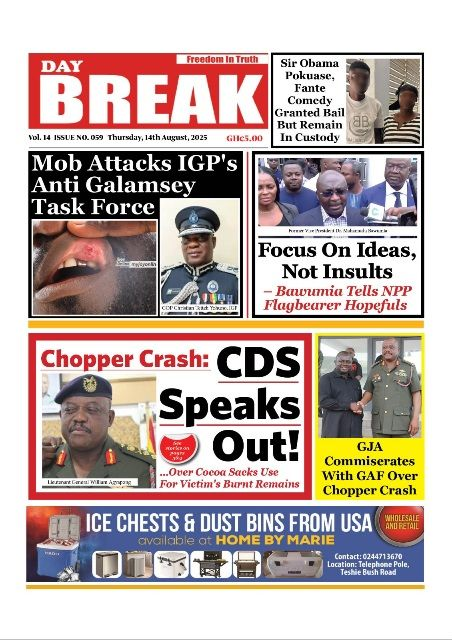 Today's Front pages: Thursday, August 24, 2025