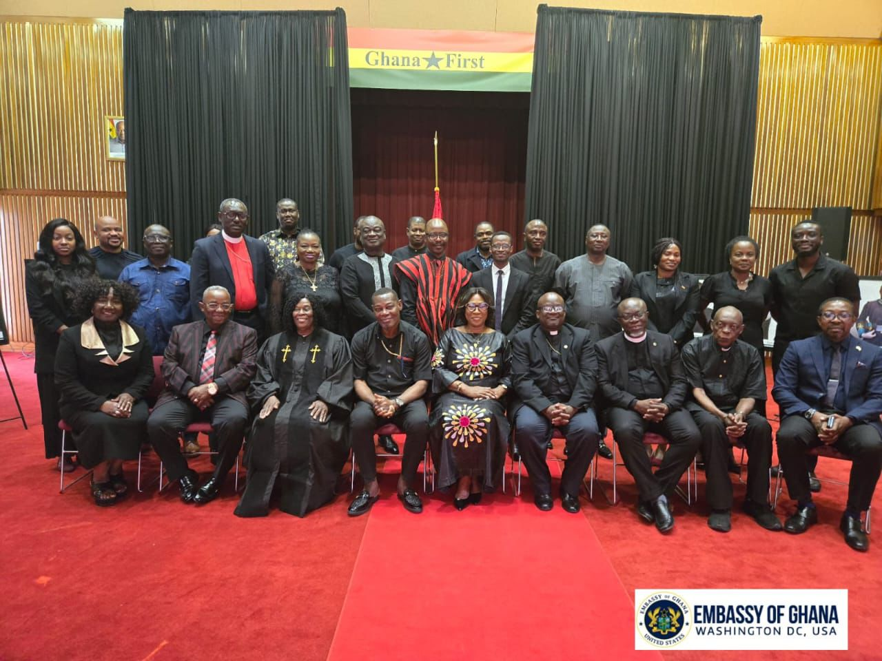 Ghana Embassy in Washington holds memorial service for helicopter crash victims