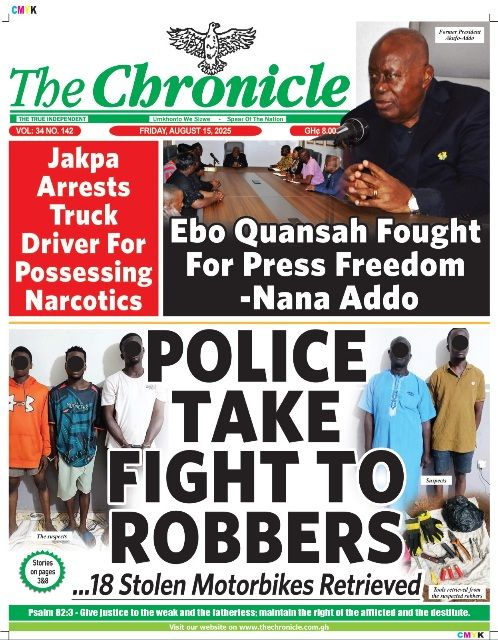 Today's Front pages: Friday, August 15, 2025