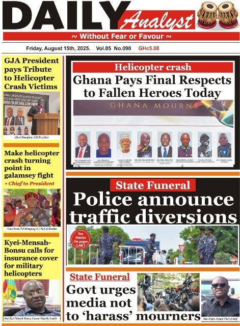 Today's Front pages: Friday, August 15, 2025