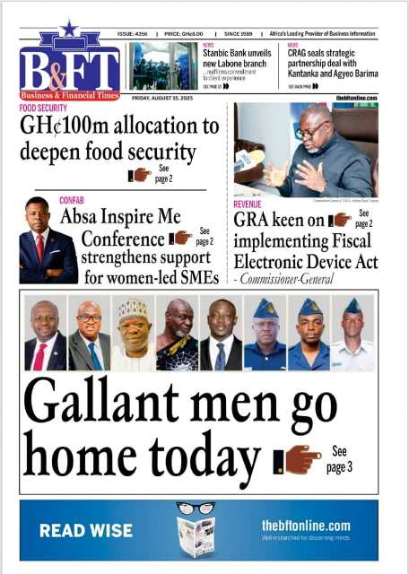 Today's Front pages: Friday, August 15, 2025