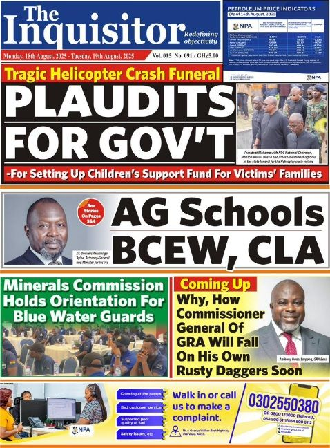 Today's Front pages: Monday, August 18, 2025