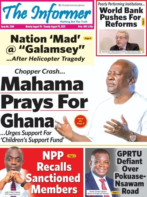 Today's Front pages: Monday, August 18, 2025