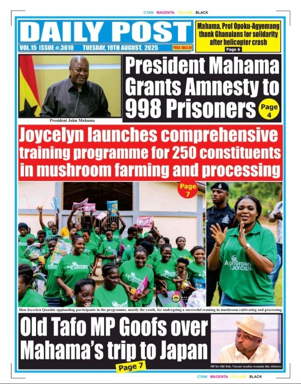 Today's Front pages: Tuesday, August 19, 2025