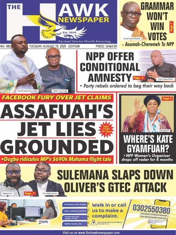 Today's Front pages: Tuesday, August 19, 2025