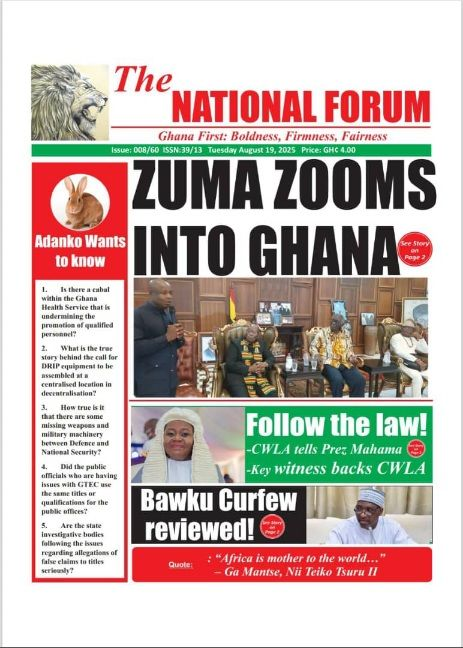 Today's Front pages: Tuesday, August 19, 2025