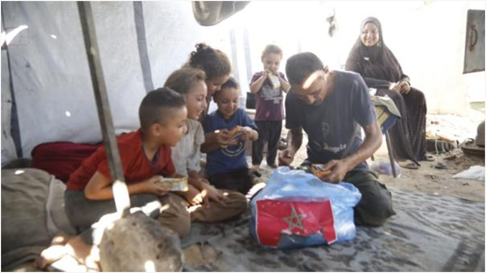 King Mohammed VI orrders additional humanitarian aid to Gaza King Mohammed VI orrders additional humanitarian aid to Gaza