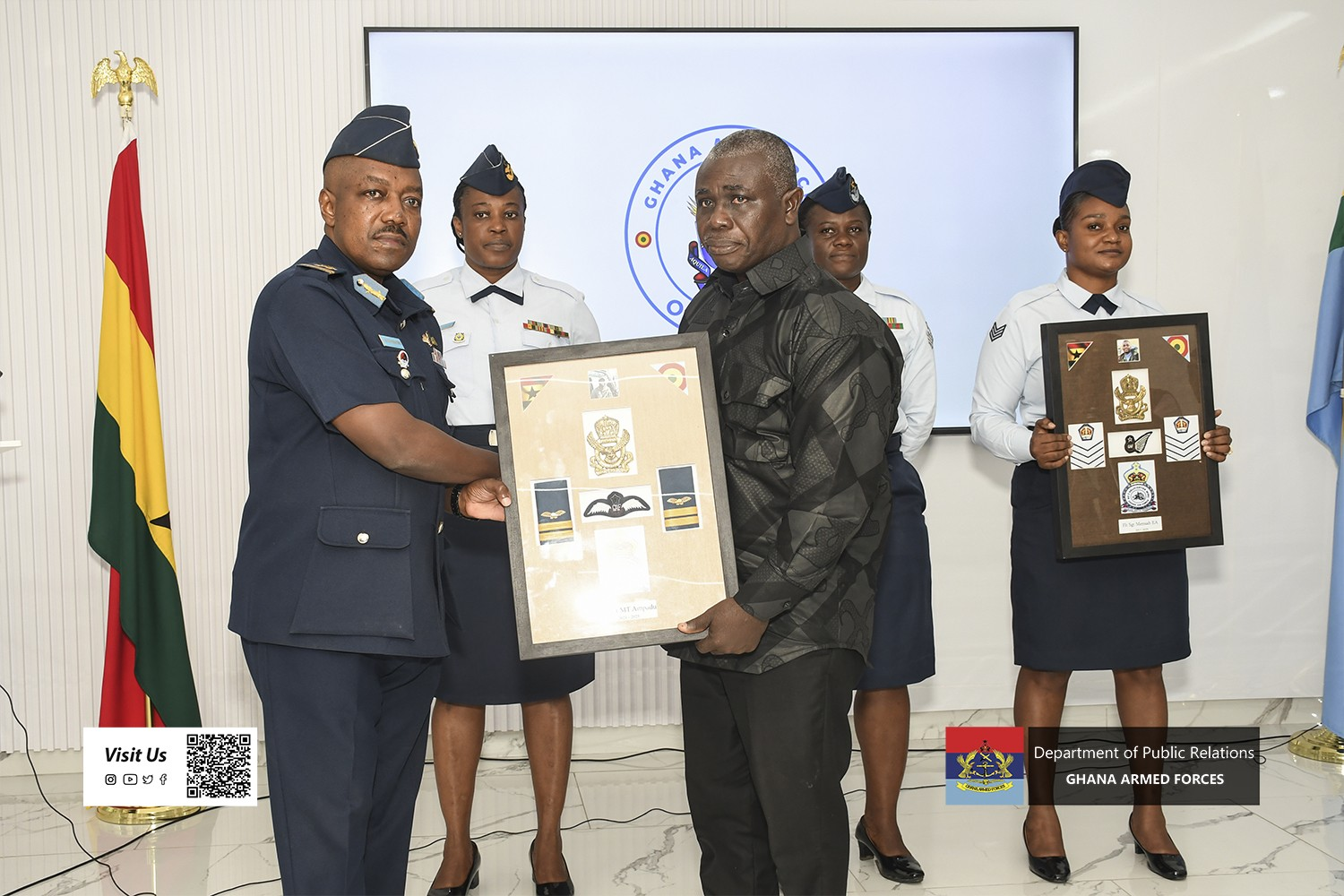 CDS presents promotions and benefits to families of helicopter crash victims CDS presents promotions and benefits to families of helicopter crash victims