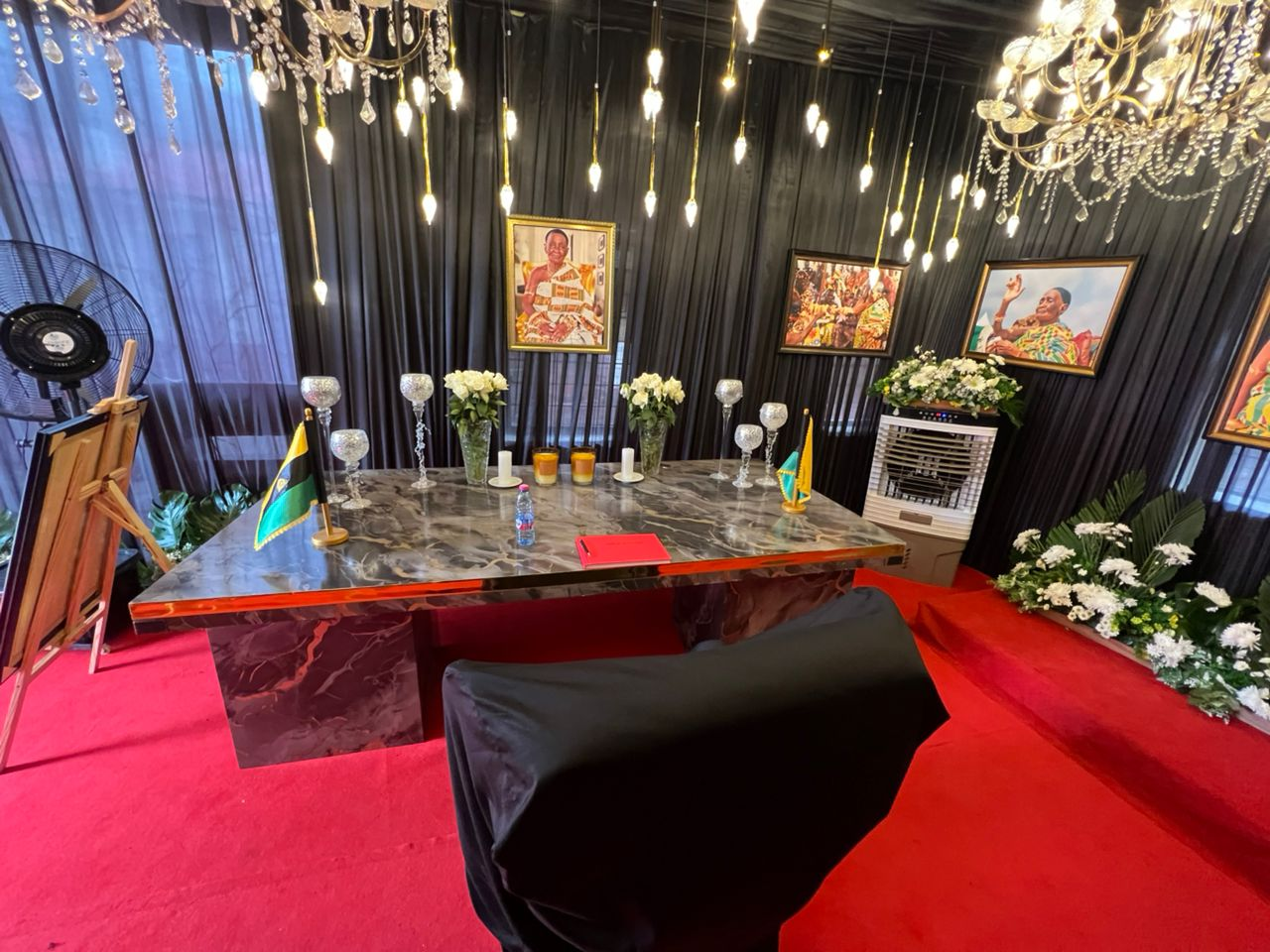 Book of condolence opened at Manhyia Palace for the late Asantehemaa
