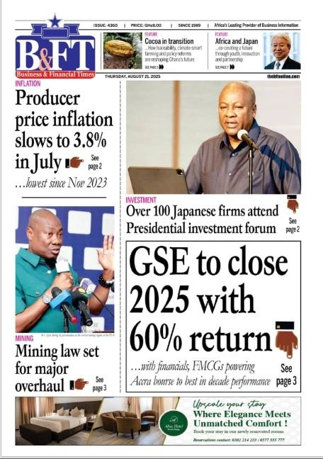 Today's Front pages: Thursday, August 21, 2025