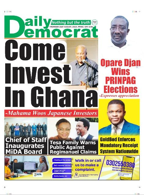 Today's Front pages: Thursday, August 21, 2025