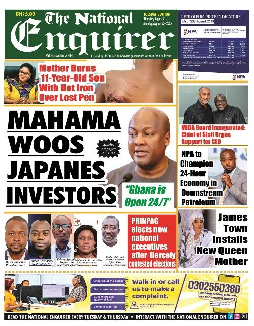 Today's Front pages: Thursday, August 21, 2025