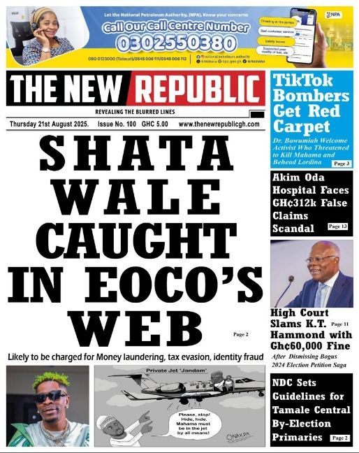 Today's Front pages: Thursday, August 21, 2025