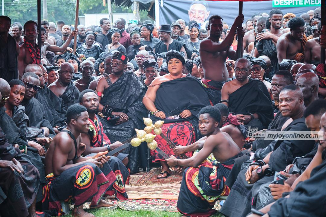 Colorful one-week celebration of Asantehemaa