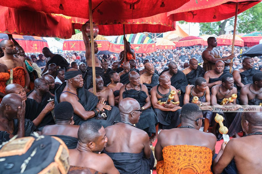Colorful one-week celebration of Asantehemaa