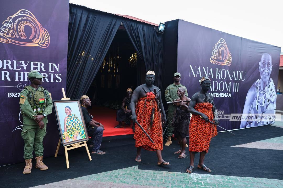 Colorful one-week celebration of Asantehemaa