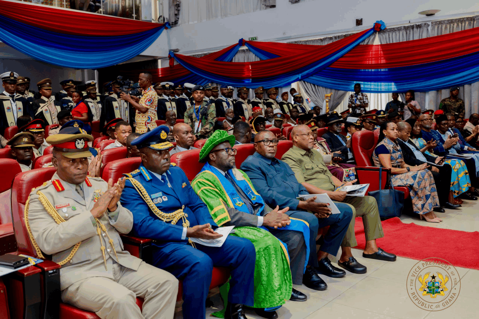 Veep Opoku-Agyemang sommends GAF Command and Staff College for innovation in security training