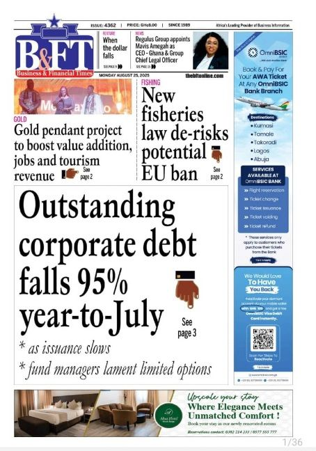 Today's Front pages: Monday, August 25, 2025