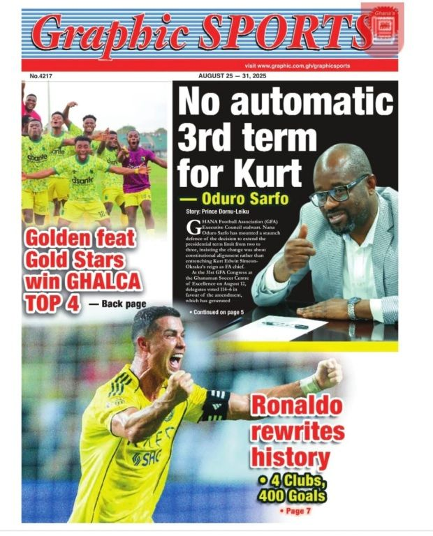 Today's Front pages: Tuesday, August 26, 2025