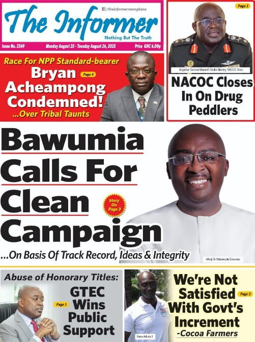 Today's Front pages: Tuesday, August 26, 2025