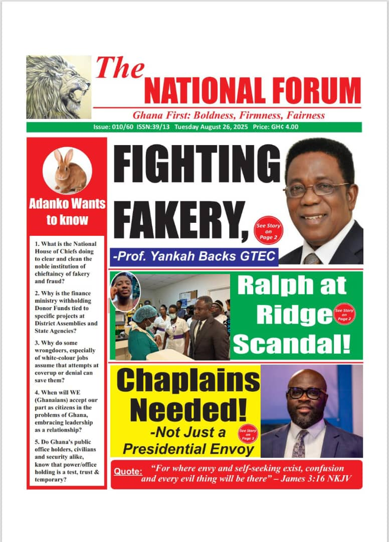 Today's Front pages: Tuesday, August 26, 2025