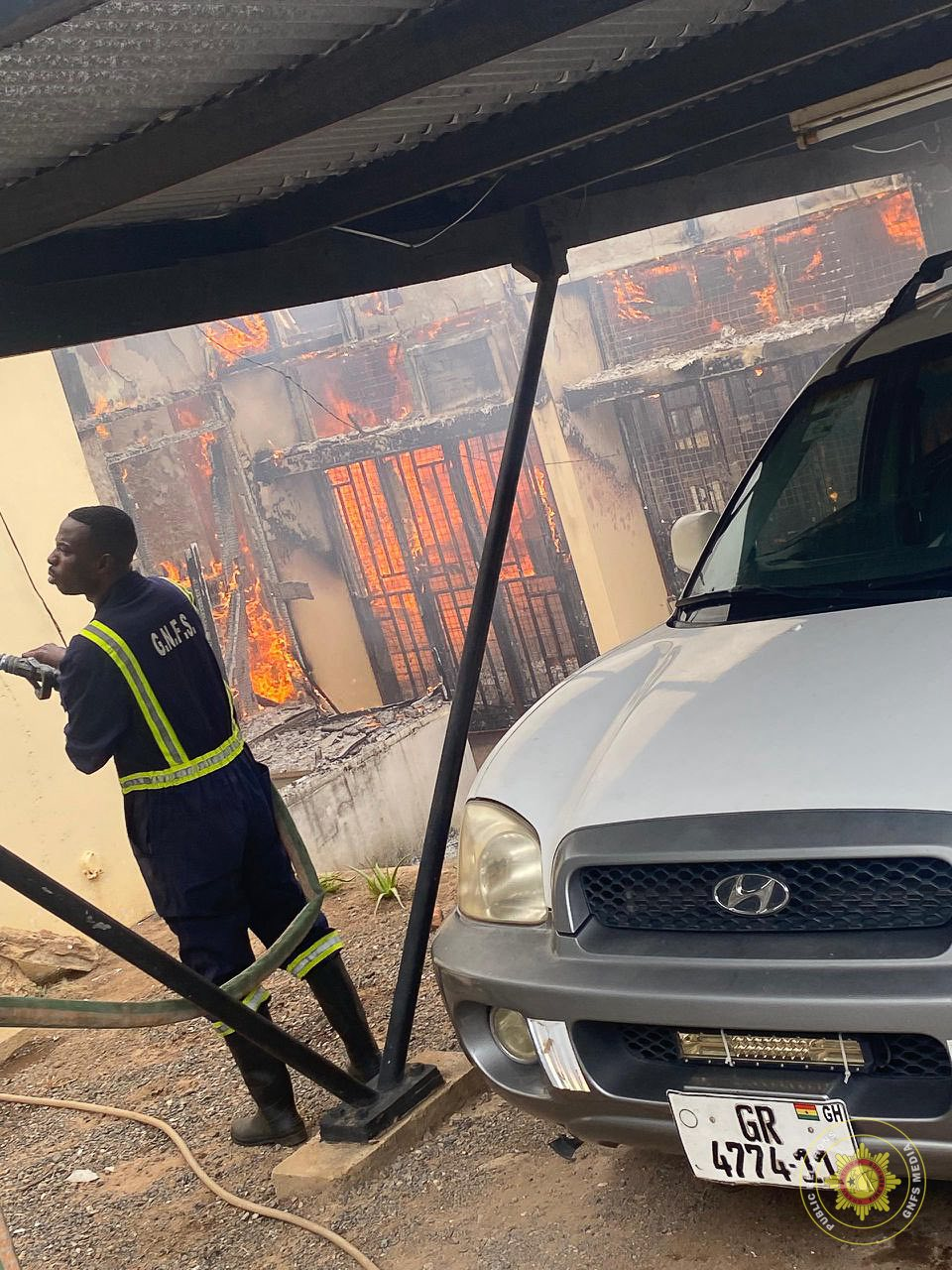 Fire destroys Akosombo home as blaze reignites hours after being quelled Fire destroys Akosombo home as blaze reignites hours after being quelled