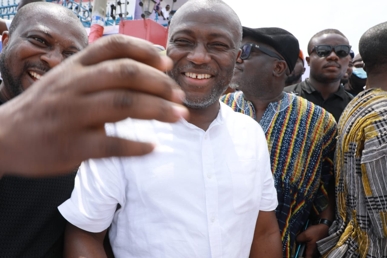 Photos: Arrival of Bawumia at NPP HQ ahead of filing