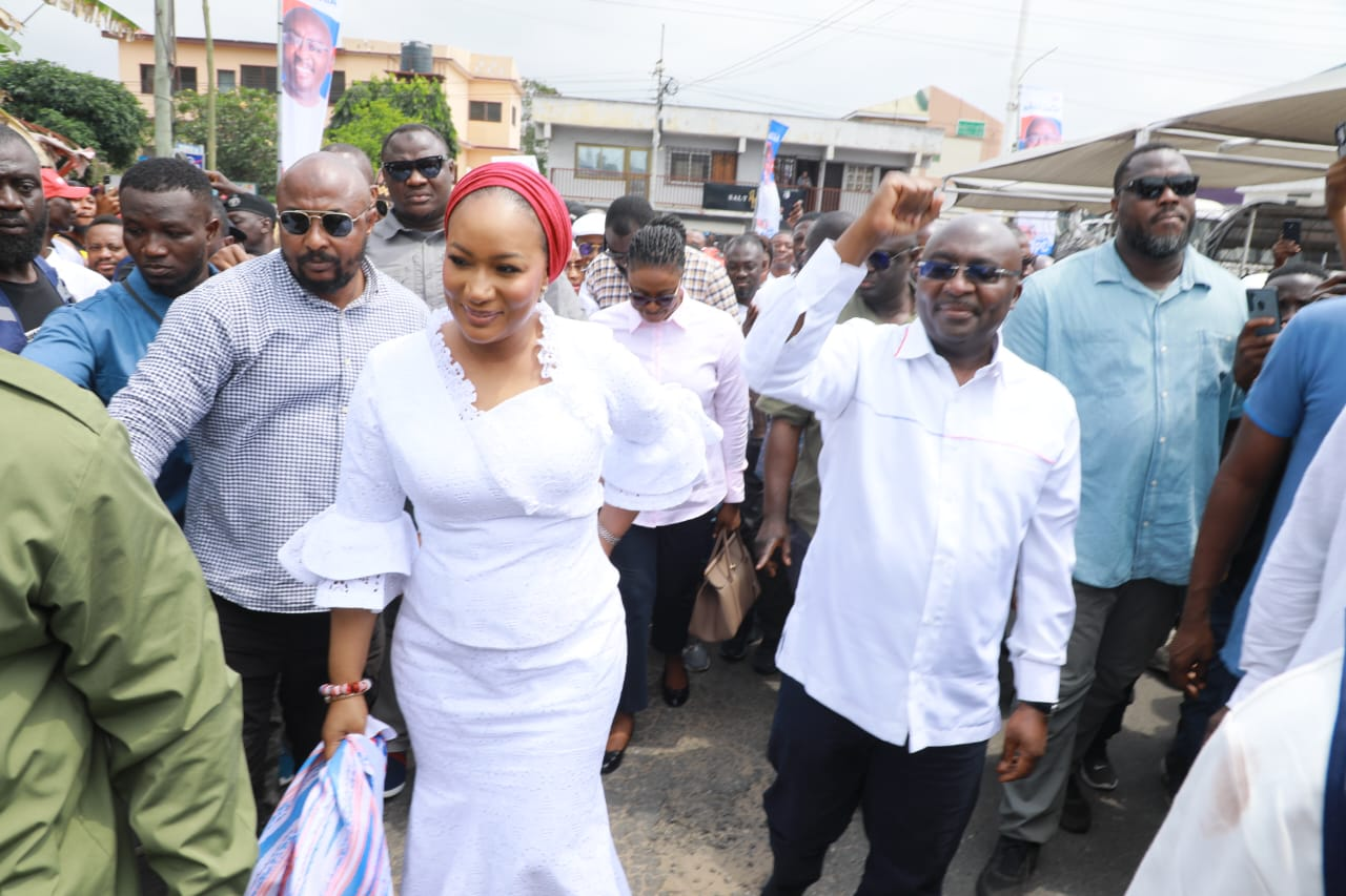 Photos: Arrival of Bawumia at NPP HQ ahead of filing