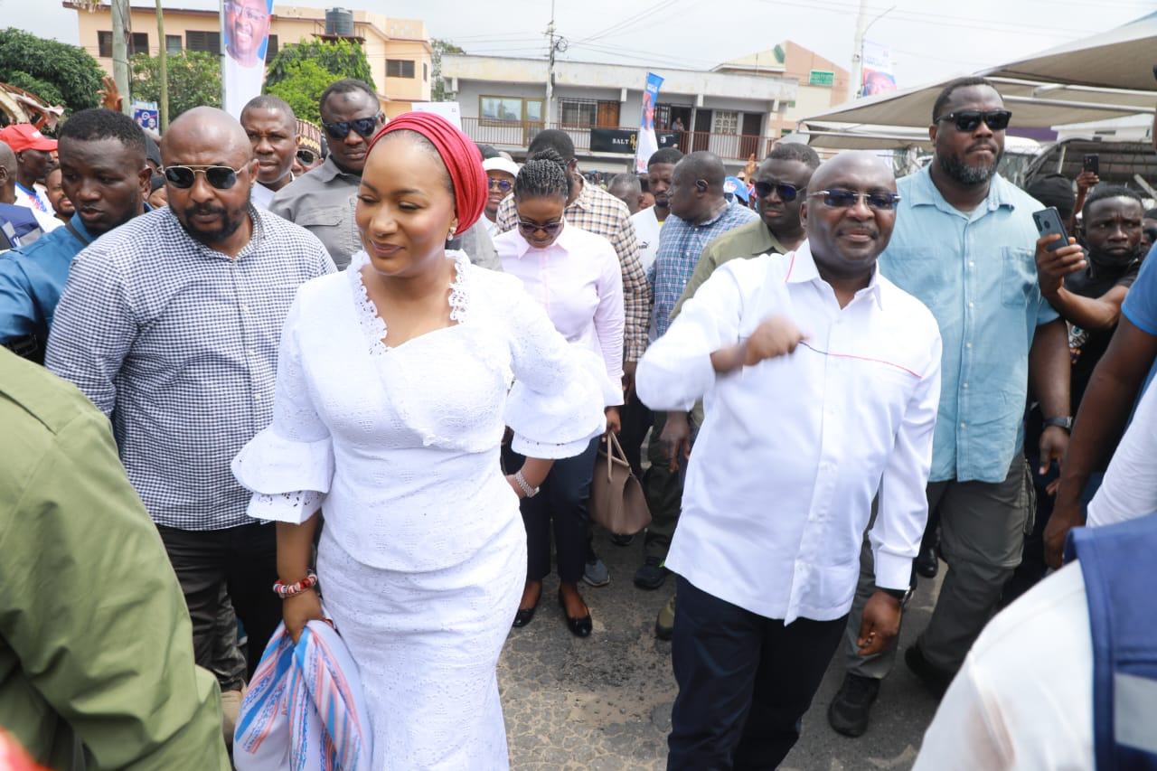 Photos: Arrival of Bawumia at NPP HQ ahead of filing