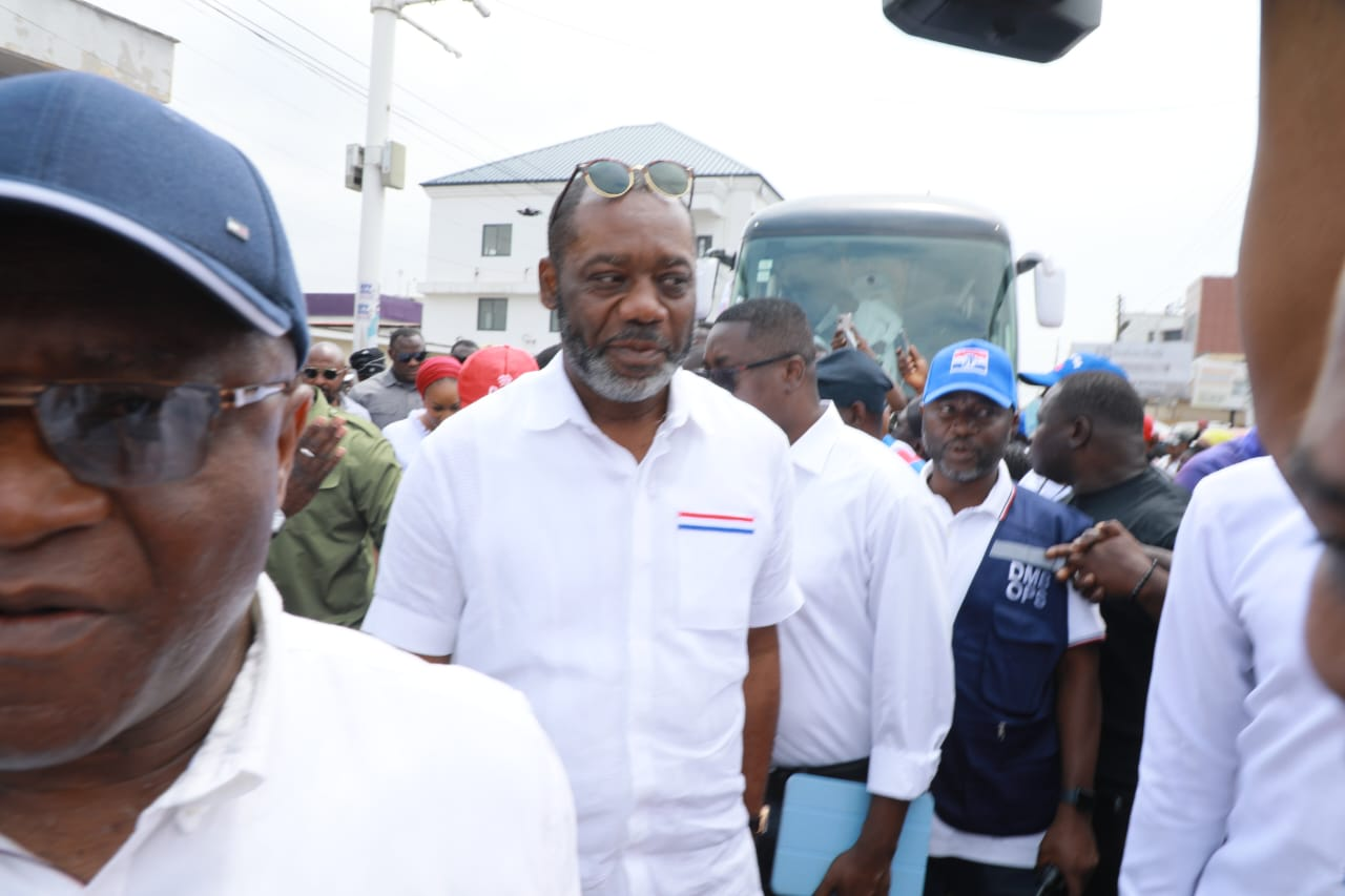 Photos: Arrival of Bawumia at NPP HQ ahead of filing
