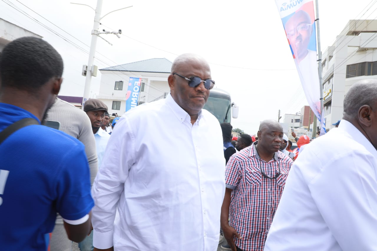 Photos: Arrival of Bawumia at NPP HQ ahead of filing