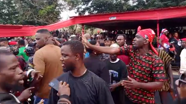 NDC delegation ‘nearly attacked’ at Ernest Kumi’s one-week observance NDC delegation ‘nearly attacked’ at Ernest Kumi’s one-week observance