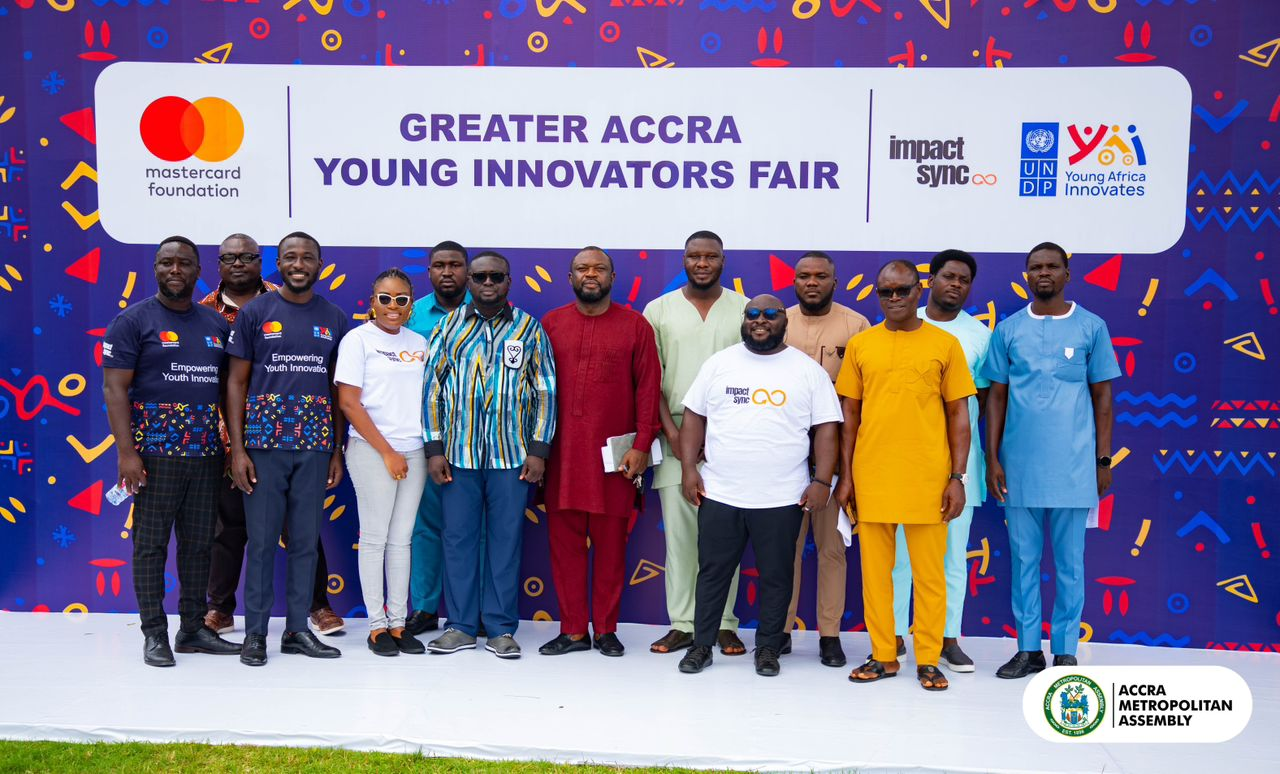 Mayor of Accra hosts young innovators, pledges support and inclusive development