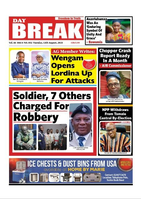 Today’s Front pages: Tuesday, August 12, 2025