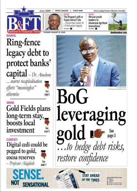 Today’s Front pages: Tuesday, August 12, 2025