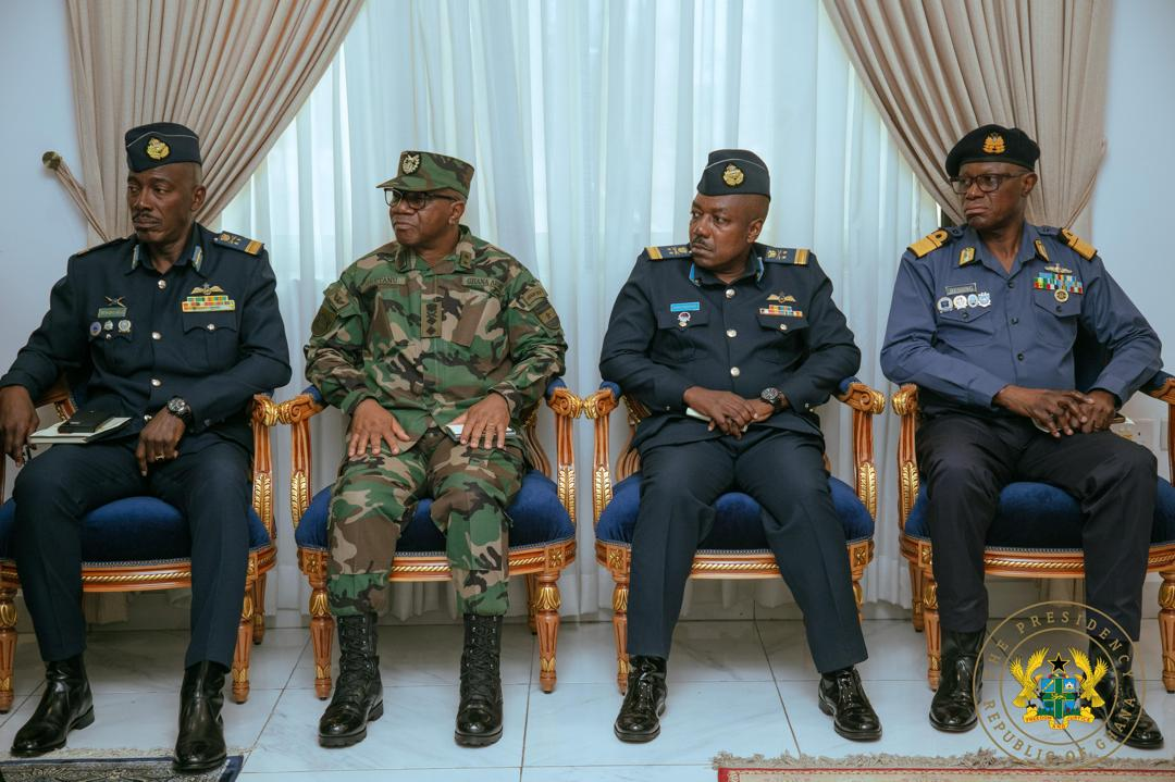 Photos: Mahama meets families of fallen soldiers after helicopter tragedy