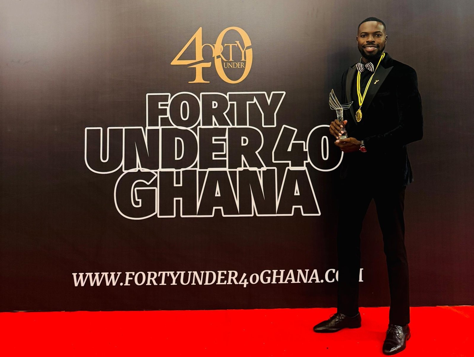 Eddy Acquah Properties CEO wins top honour at Forty Under 40 Awards 2025