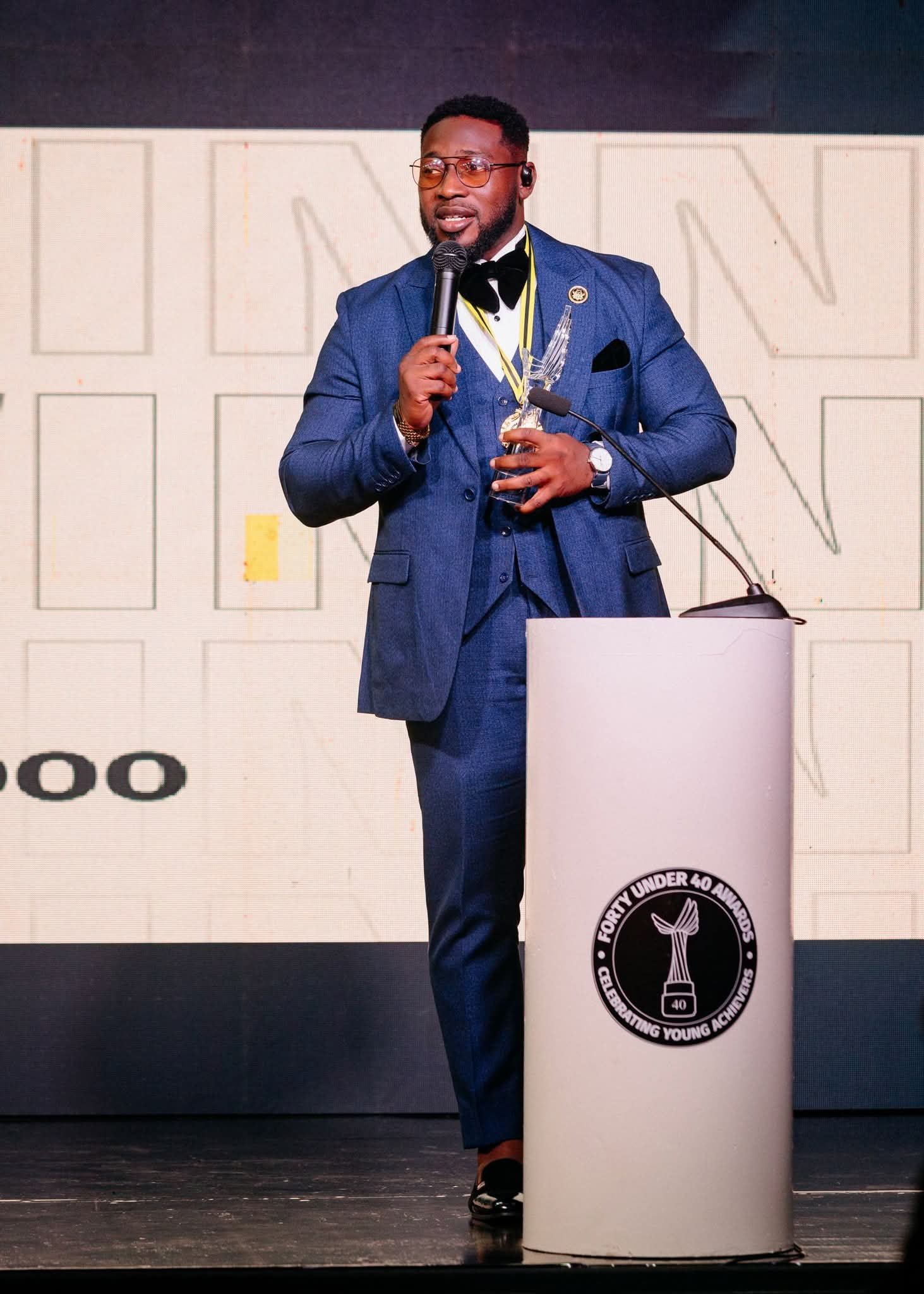 Patrick William Dodoo: Artist, Educator and the new face of Theatre and Arts at the Forty Under 40 Awards