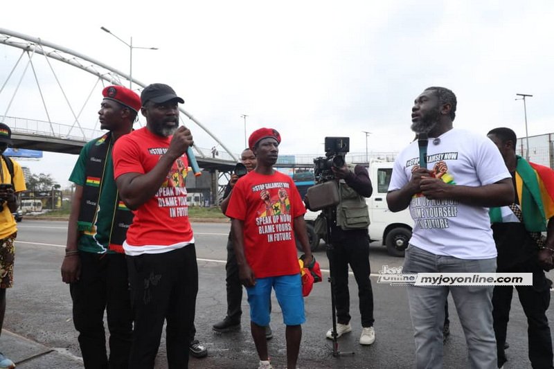 Photos: #StopGalamseyNow protest enters day two Photos: #StopGalamseyNow protest enters day two